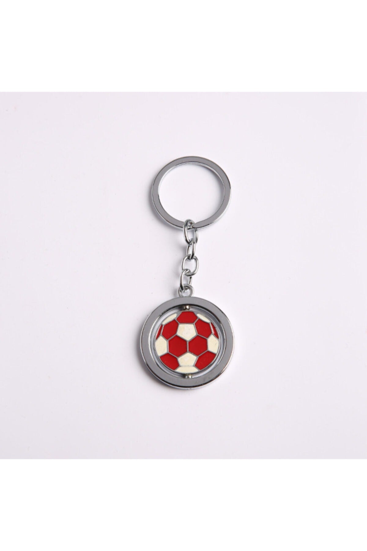 Yenihayat Ortası Dönen Futbol Topu Tasarımlı Anahtarlık