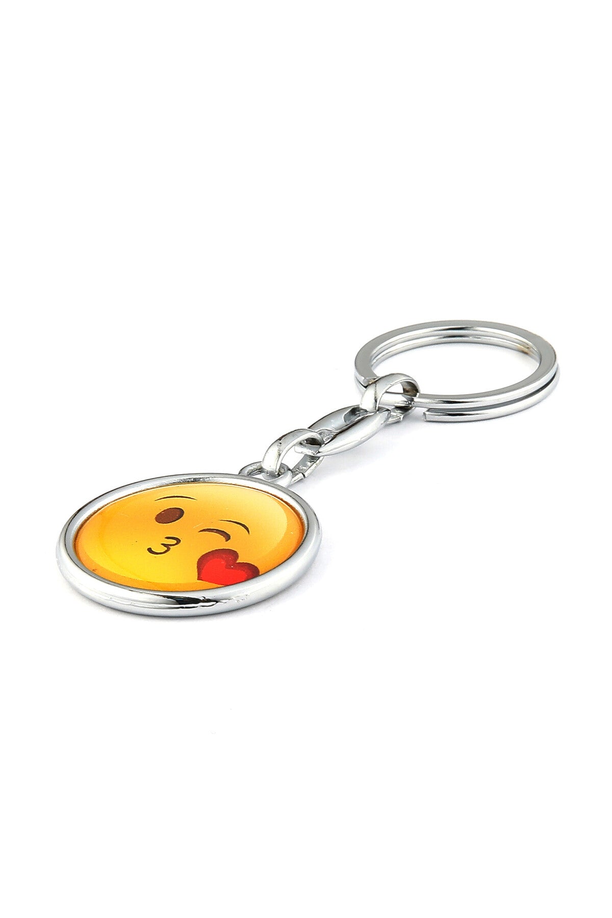 Göz Kırpan Figürlü Emoji Anahtarlık ''NewLifePromosyon''
