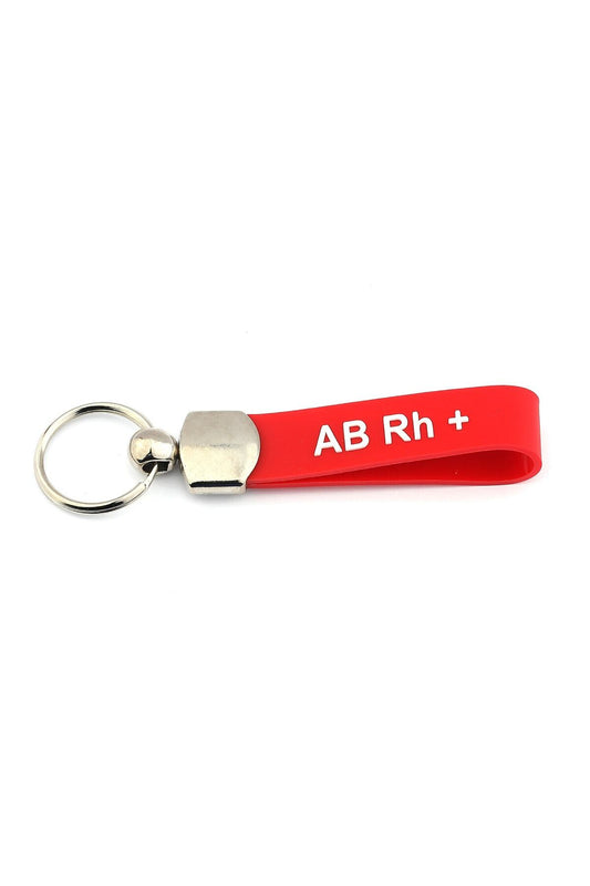 Ab Rh+ Silikon Kan Grubu Anahtarlık