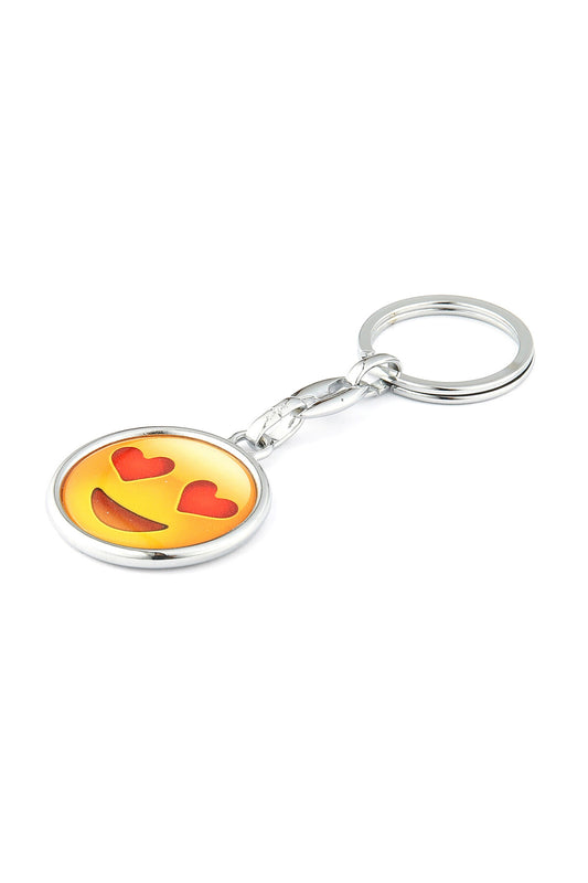 Kalp Gözlü Emoji Anahtarlık ''NewLifePromosyon''