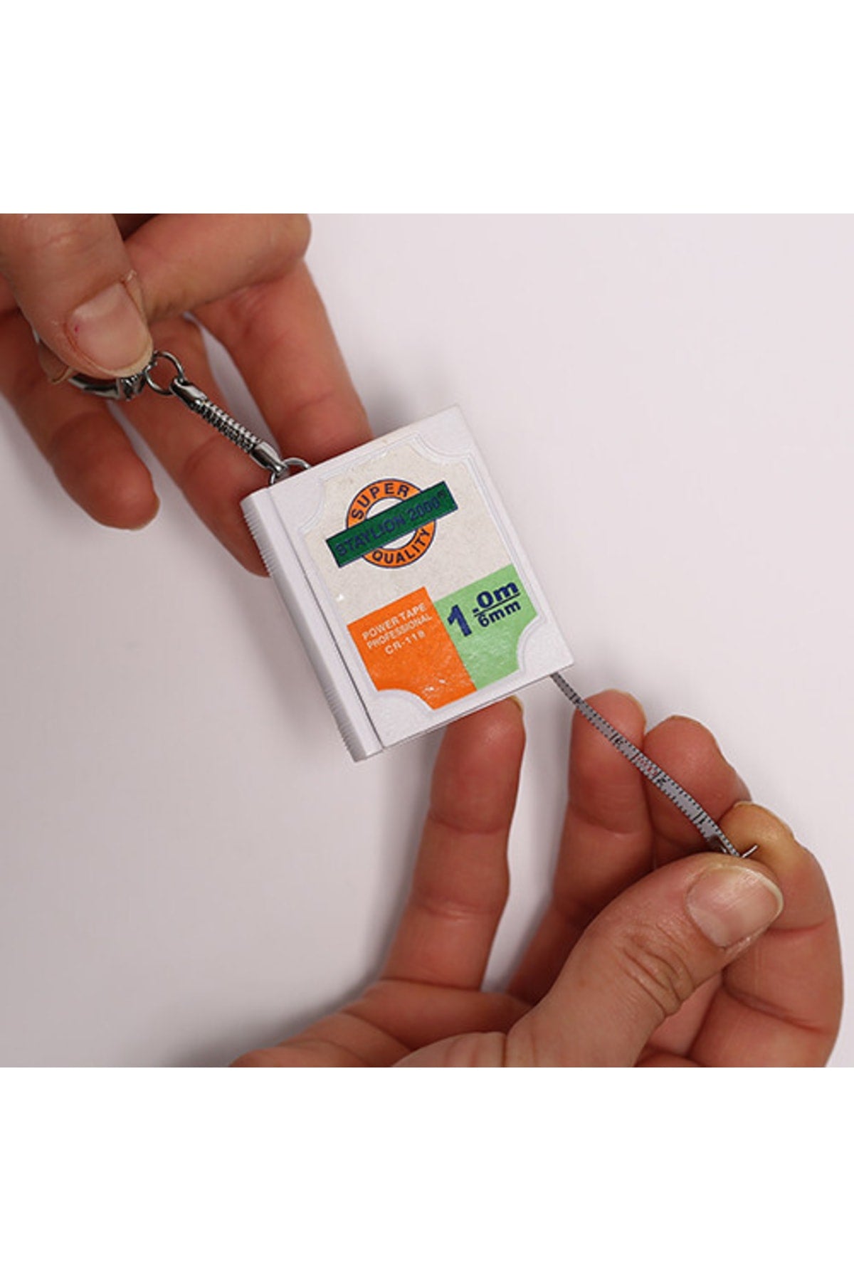 Içinde Metre Olan Metreli Anahtarlık