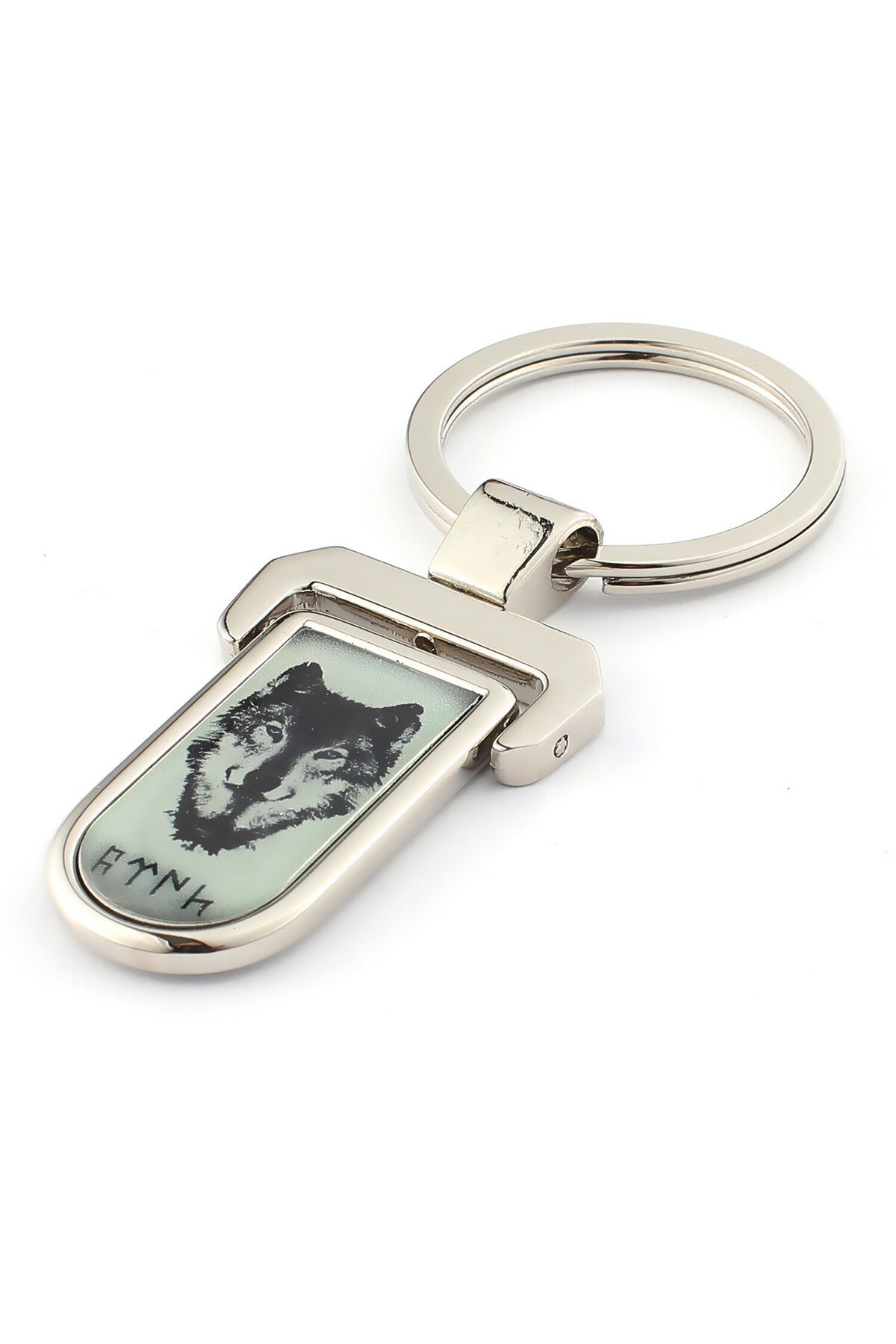 Türk Yazılı Kurt Damla Logolu Anahtarlık ''NewLifePromosyon'' MDL130