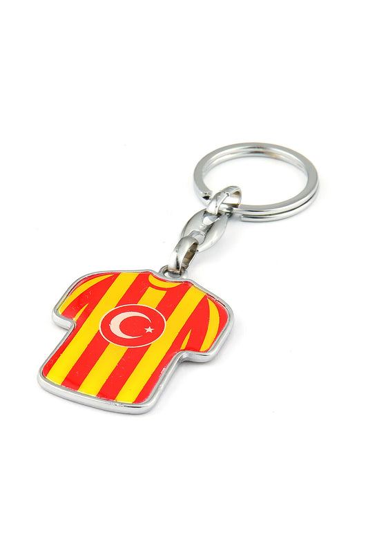 Sarı Kırmızı Forma Tasarımlı Anahtarlık ''NewLifePromosyon'' MDL511