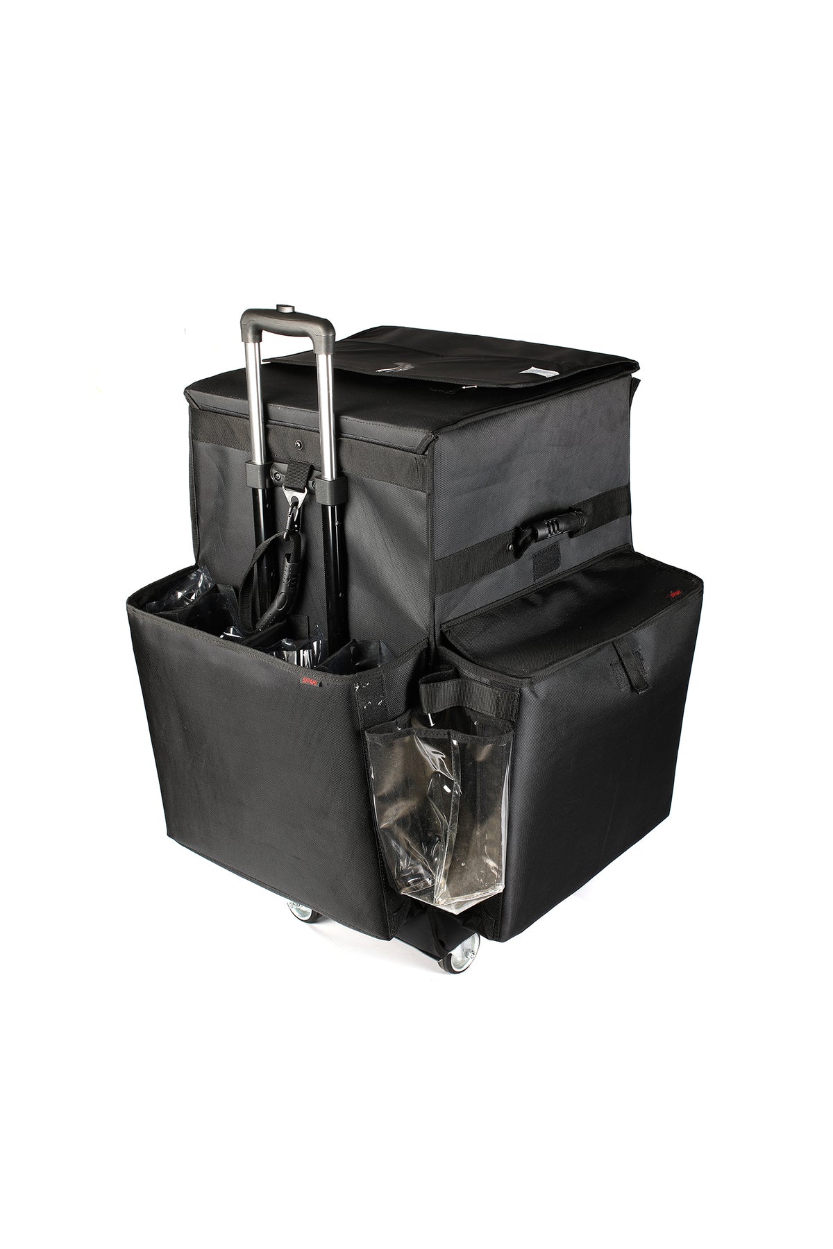 NEWLIFE'BBB24 HouseKeeping Çeçekli Büyük Boy Temizlik Çantası