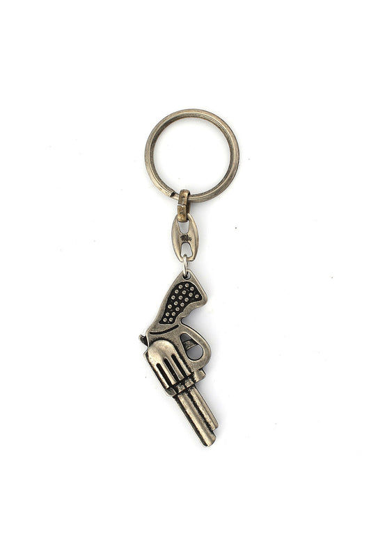 Eskitme Tabanca Tasarımlı Anahtarlık