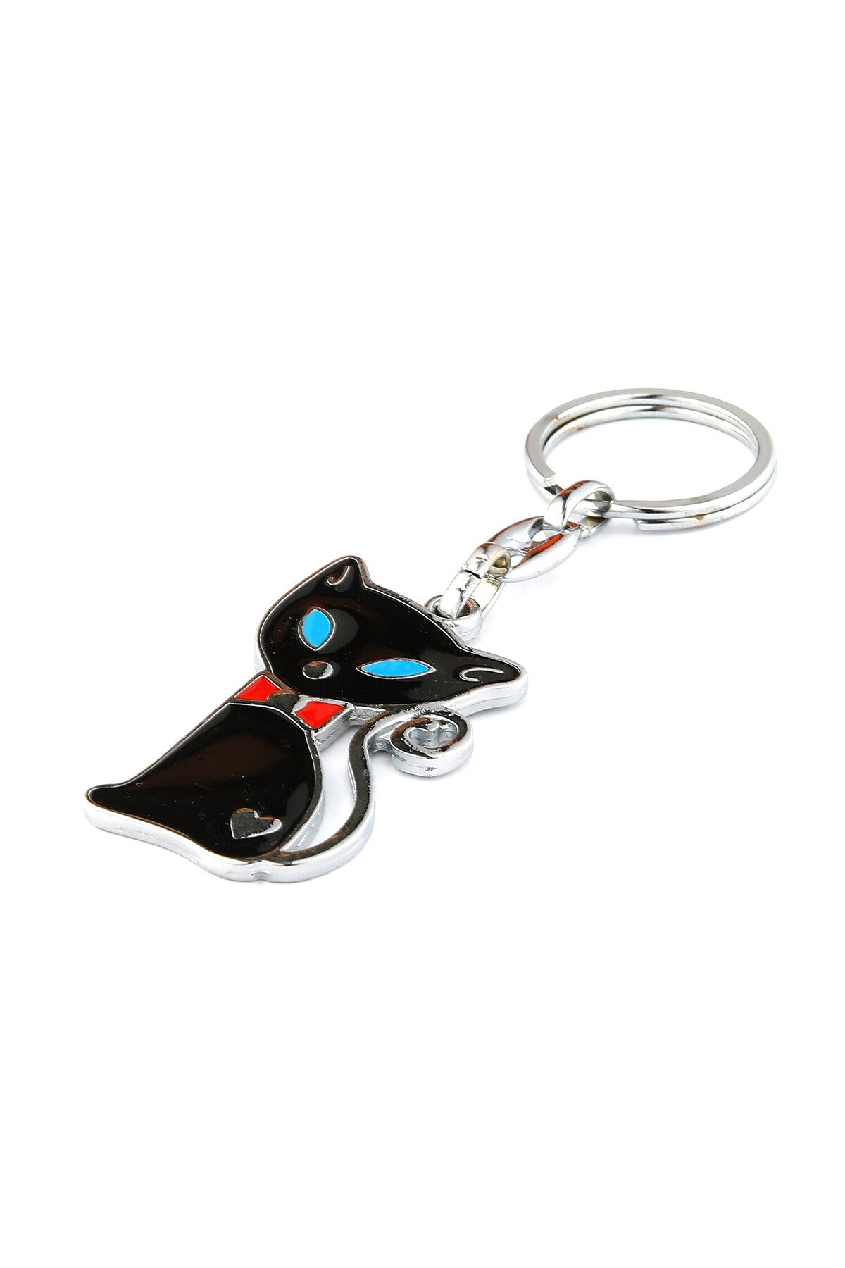 Kedi Tasarımlı Anahtarlık-Siyah ''NewLifePromosyon'' MDL278