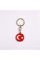 Türkbayrağı Temalı Anahtarlık-sarı