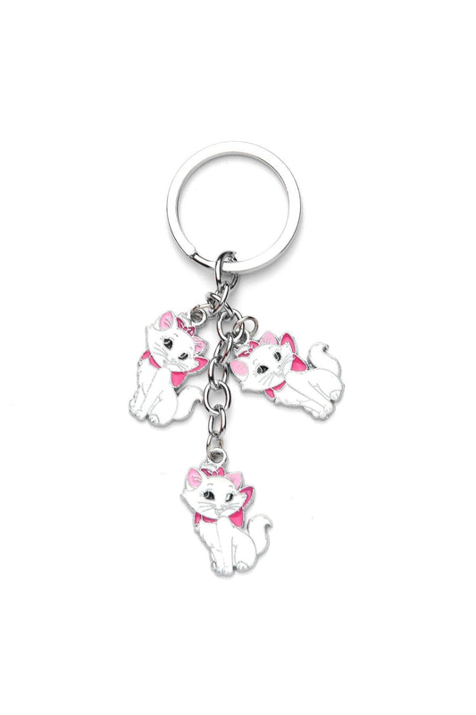 Kedi Fügürlü Anahtarlık