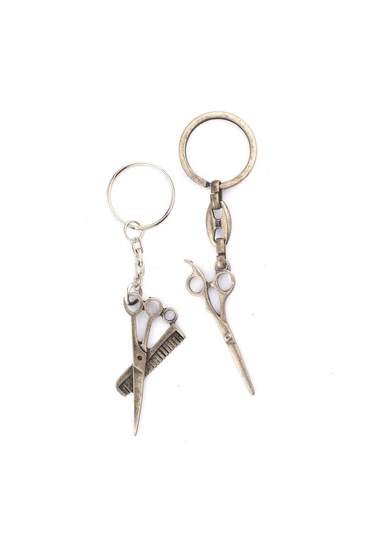 2'Li Eskitme Makas Tasarımlı Anahtarlık ''NewLifePromosyon'' MDL463