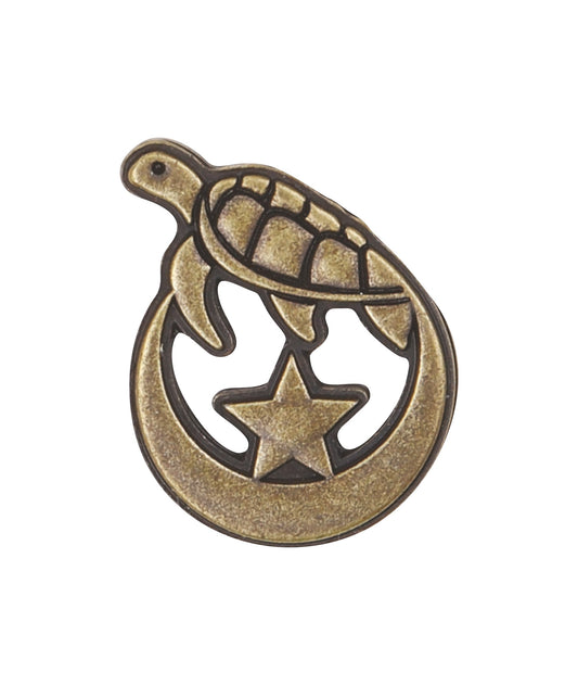 Turtle Die Cast Badge